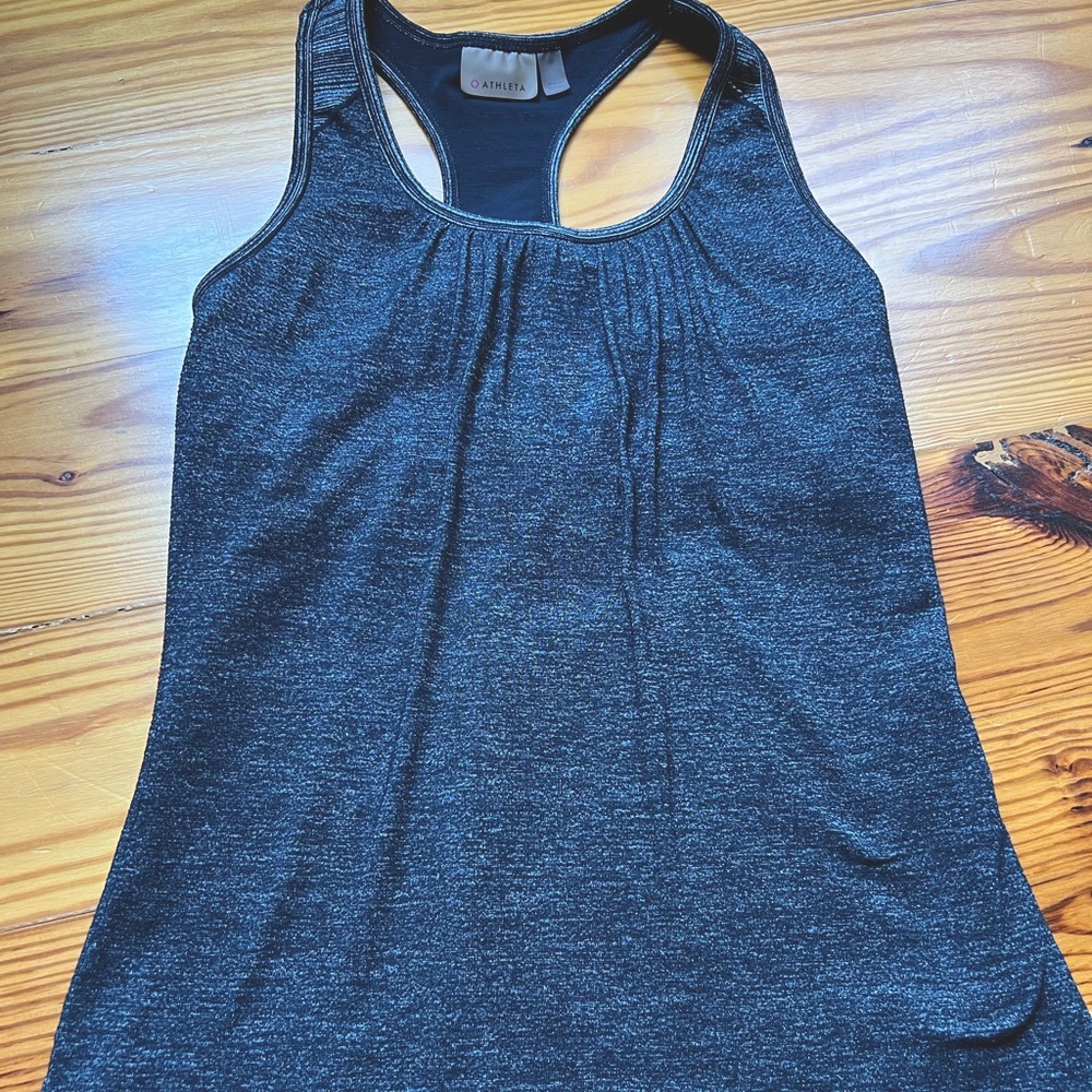 Athleta racerback double layer tank